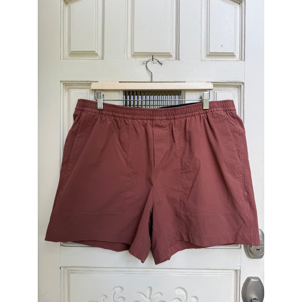 Lululemon Lab Utilitech Short 7 Mens Terracotta Clay Red LM7BDDS Size XXL
